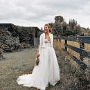 Свадебный жакет с пайетками