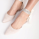 Свадебные босоножки с закрытым носом фото