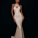 Сияющее свадебное платье русалка фото