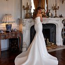 Роскошный свадебный комплект из микадо фото