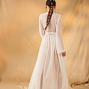 Шифоновый белый будуар фото