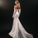 Кружевное свадебное платье рыбка фото