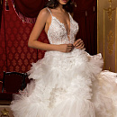 Эксклюзивное пышное свадебное платье фото