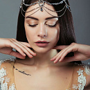 Тика для волос в графитовом цвете фото