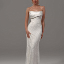 Свадебное платье трансформер с отстегивающейся юбкой фото