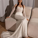 Нежная русалка расшитая стеклярусом фото