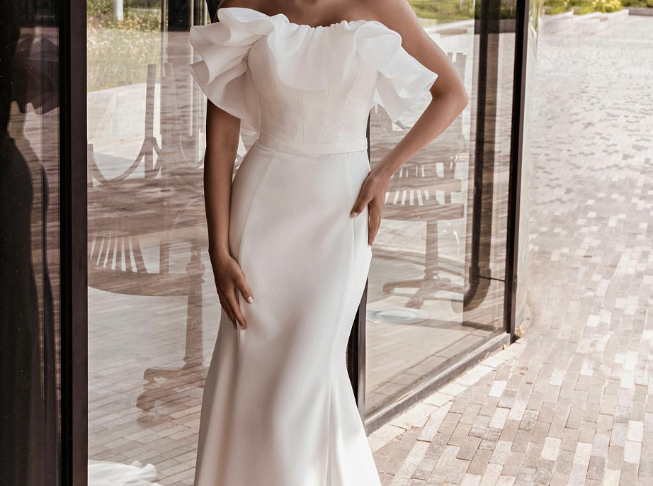 Роскошная русалка со съемными рукавами фото