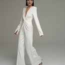 Свадебный комбинезон с декольте фото