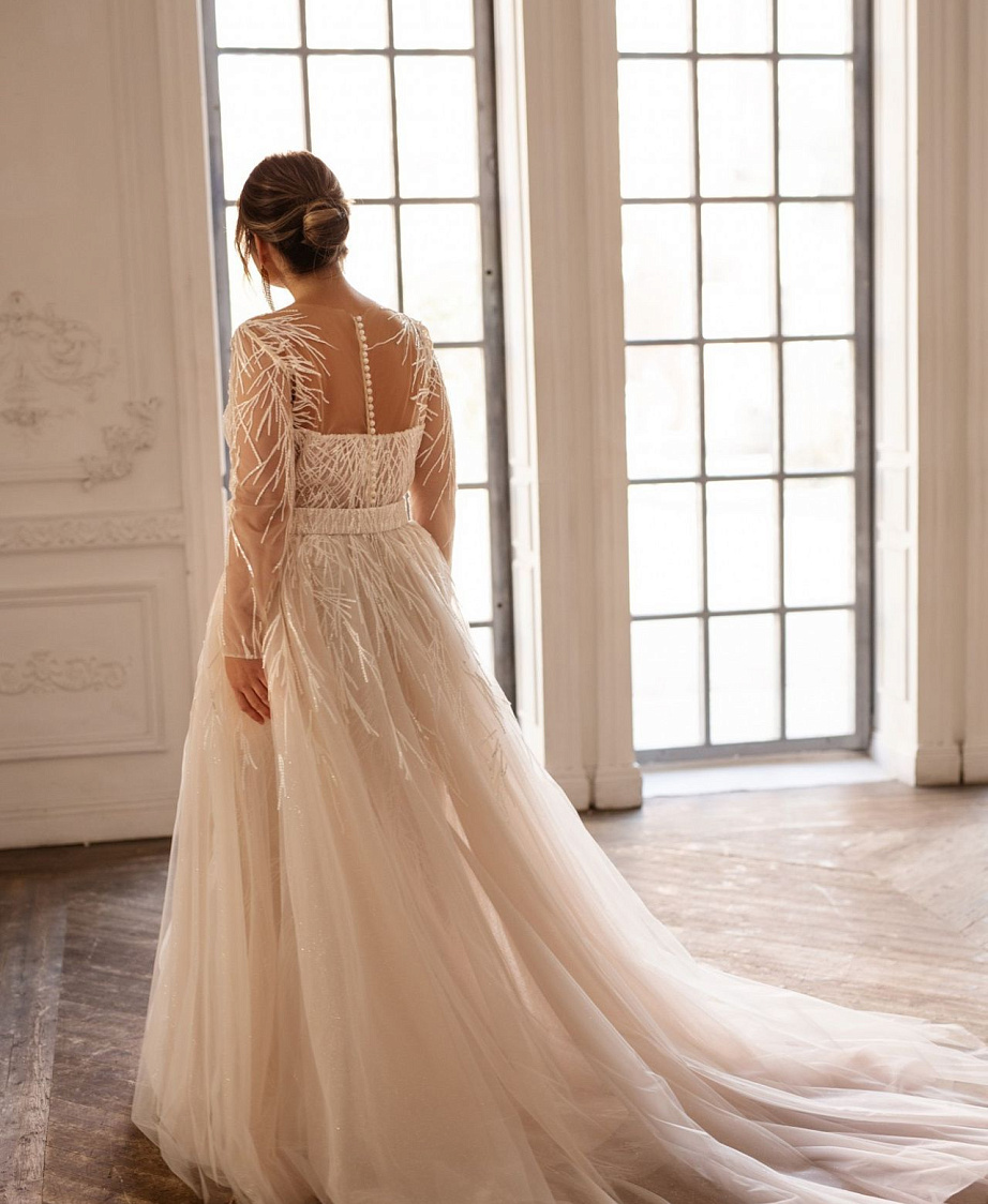 Свадебное платье трансформер большого размера