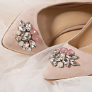 Свадебные замшевые туфли фото