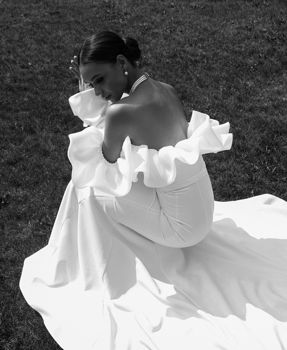 Роскошная русалка со съемными рукавами фото