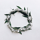 Стильное украшение для свадебной прически фото