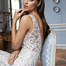 Свадебный ободок с кристллами фото