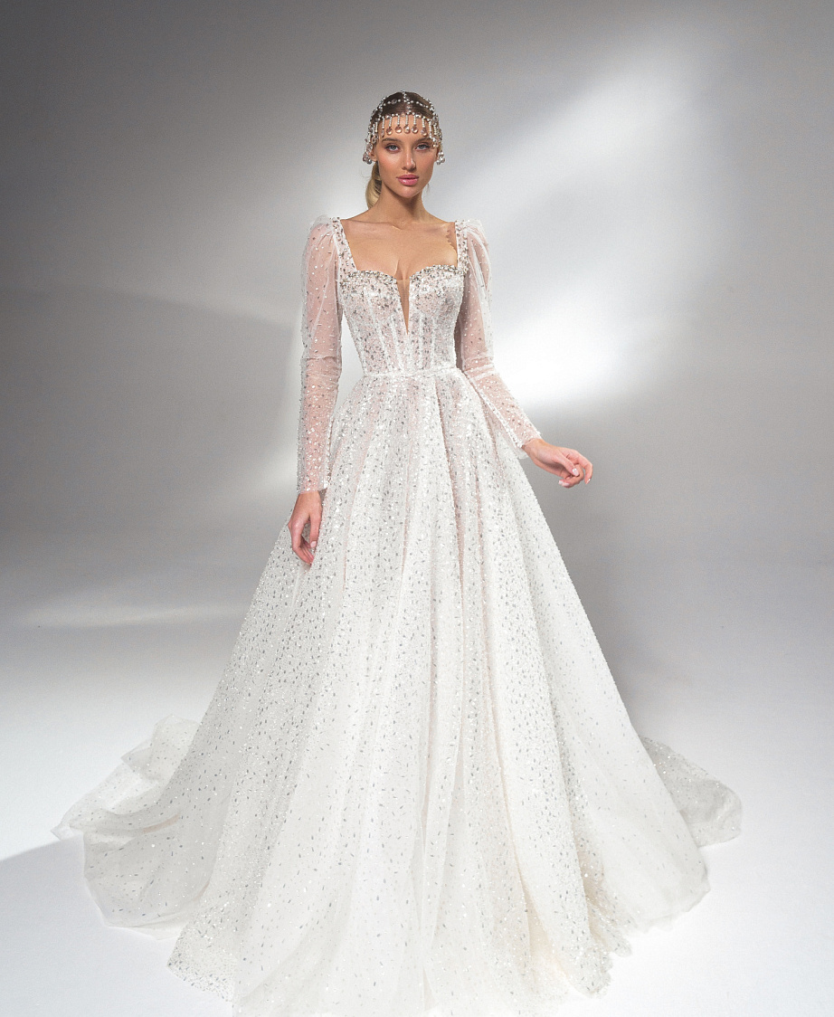 Роскошное свадебное платье трансформер фото