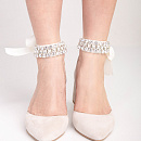 Свадебные босоножки с закрытым носом фото
