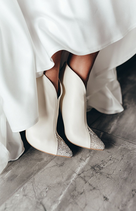 Свадебные ботильоны фото