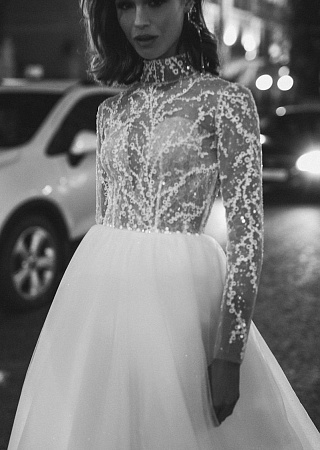 Свадебные платья с закрытыми плечами