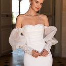 Нежная русалка со съемными рукавами фото