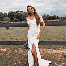 Шерстяная шаль для невесты