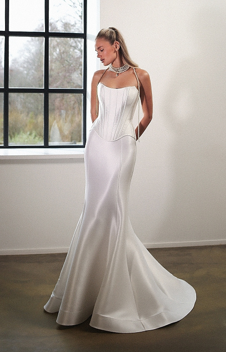 Красивый свадебный комплект из микадо фото