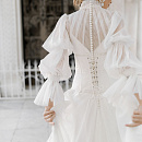 Свадебное платье бохо с длинным рукавом