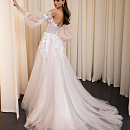 Кружевное свадебное платье в авторском кружеве