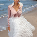 Нежное свадебное платье-трансформер