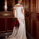 Стильный лаконичный свадебный комплект фото