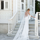 Кейп с кружевной окантовкой фото