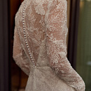 Кружевное свадебное платье русалка со шлейфом фото