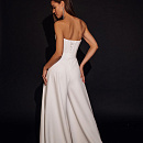 Свадебный комбинезон с широкими штанинами фото