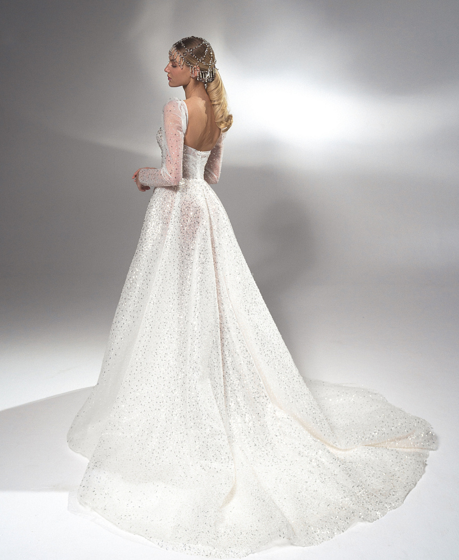 Роскошное свадебное платье трансформер фото