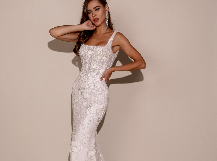 Роскошное свадебное платье русалка-трансформер фото