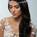 Украшение в волосы с кристаллами фото