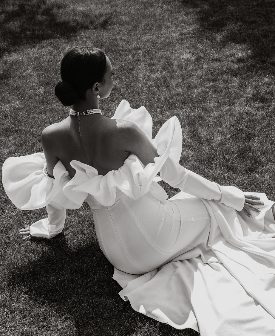 Роскошная русалка со съемными рукавами фото