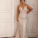 Свадебное платье рыбка большого размера фото