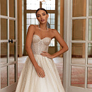 Пышное свадебное платье с корсетом фото