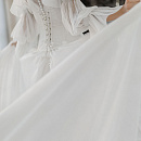 Свадебное платье бохо с длинным рукавом