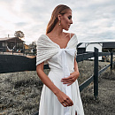 Шерстяная шаль для невесты