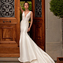 Роскошная русалка из микадо с кружевом по корсету фото