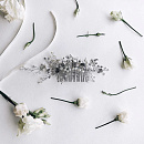 Заколка-гребень для свадебной прически фото