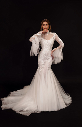 Роскошная русалка под горлышко